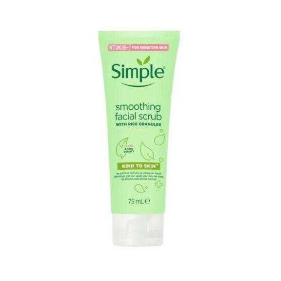 Facial Wash - Simple Smoothing Facial Scrub 75ml - SHOPEE MALL | Sri Lanka