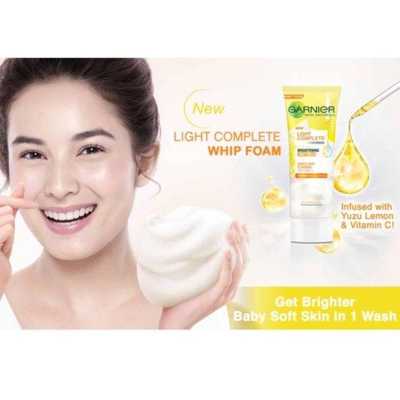 - GARNIER Light Complete Whip Foam 100ml - SHOPEE MALL | Sri Lanka