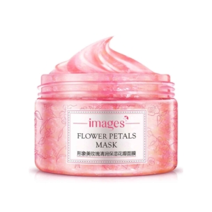 Vitamin С Whitening Cream - Revitalizing Anti Wrinkle Face Mask with Rose Petals by IMAGES - 120g - SHOPEE MALL | Sri Lanka