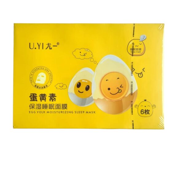 Protection Cream - U.YI Egg Yolk Moisturizing Sleep Mask (6Pcs) - SHOPEE MALL | Sri Lanka