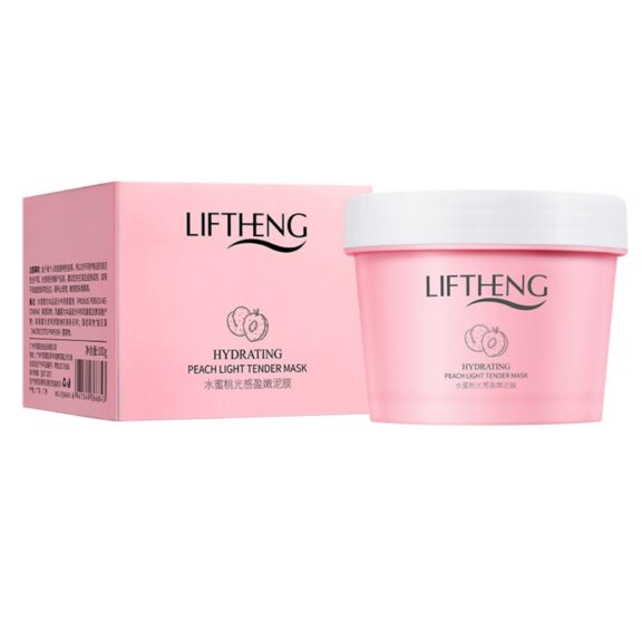 Whitening Night Cream - LIFTHENG Peach Moisturizing Clay Mask for Cleansing - 100g - SHOPEE MALL | Sri Lanka