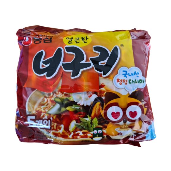 - Nongshim Neoguri Ramen Korean Spicy Seafood Noodle Multi Pack 120g×5 - SHOPEE MALL | Sri Lanka