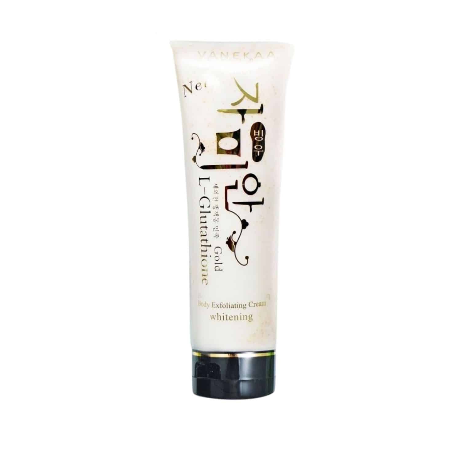 VANEEKA LGlutathione Gold Body Exfoliating Whitening Cream Scrub 300g