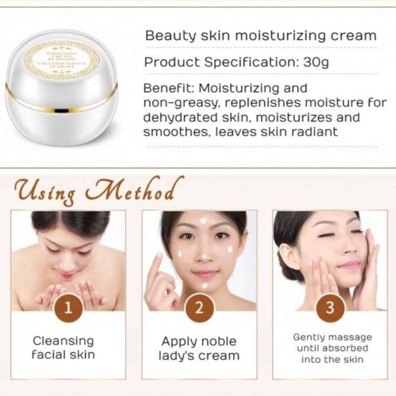 Whitening Night Cream - BIOAQUA Whitening Night Cream - SHOPEE MALL | Sri Lanka