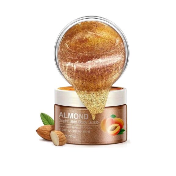 Facial Wash - BIOAQUA Almond Moisturize Hydrating Bright Skin Body Scrub 120g - SHOPEE MALL | Sri Lanka