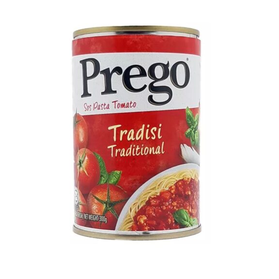 PREGO SOS Pasta Tomato Traditional 300g - Imported - SHOPEE MALL | Sri Lanka