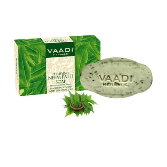 - VAADI HERBALS Neem Patti Handmade Soap with Essential Oils - SHOPEE MALL | Sri Lanka