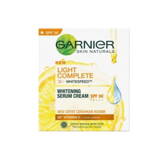 GARNIER Light Complete Whitening Serum Cream 50ml - SHOPEE MALL | Sri Lanka