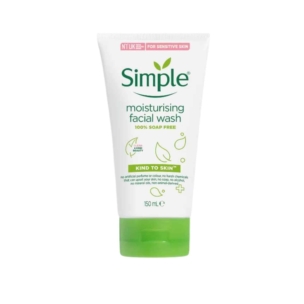 Aloe Vera Facial Foam Cleanser - SIMPLE Moisturising Foaming Facial Wash 150ml - SHOPEE MALL | Sri Lanka