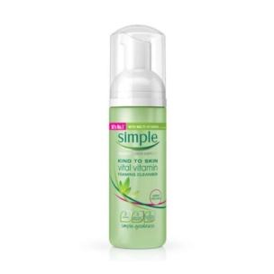 Rose Body Scrub - Simple Kind to Skin Vital Vitamin Foaming Cleanser 150ml - SHOPEE MALL | Sri Lanka