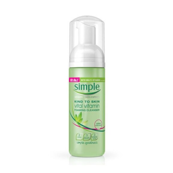 Simple Kind to Skin Vital Vitamin Foaming Cleanser 150ml - SHOPEE MALL | Sri Lanka