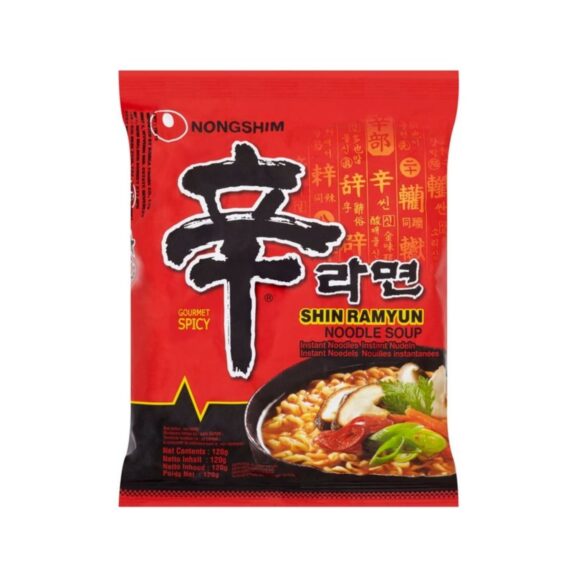 Nongshim Shin Ramen Hot Spicy Korean Noodle 120g - SHOPEE MALL | Sri Lanka