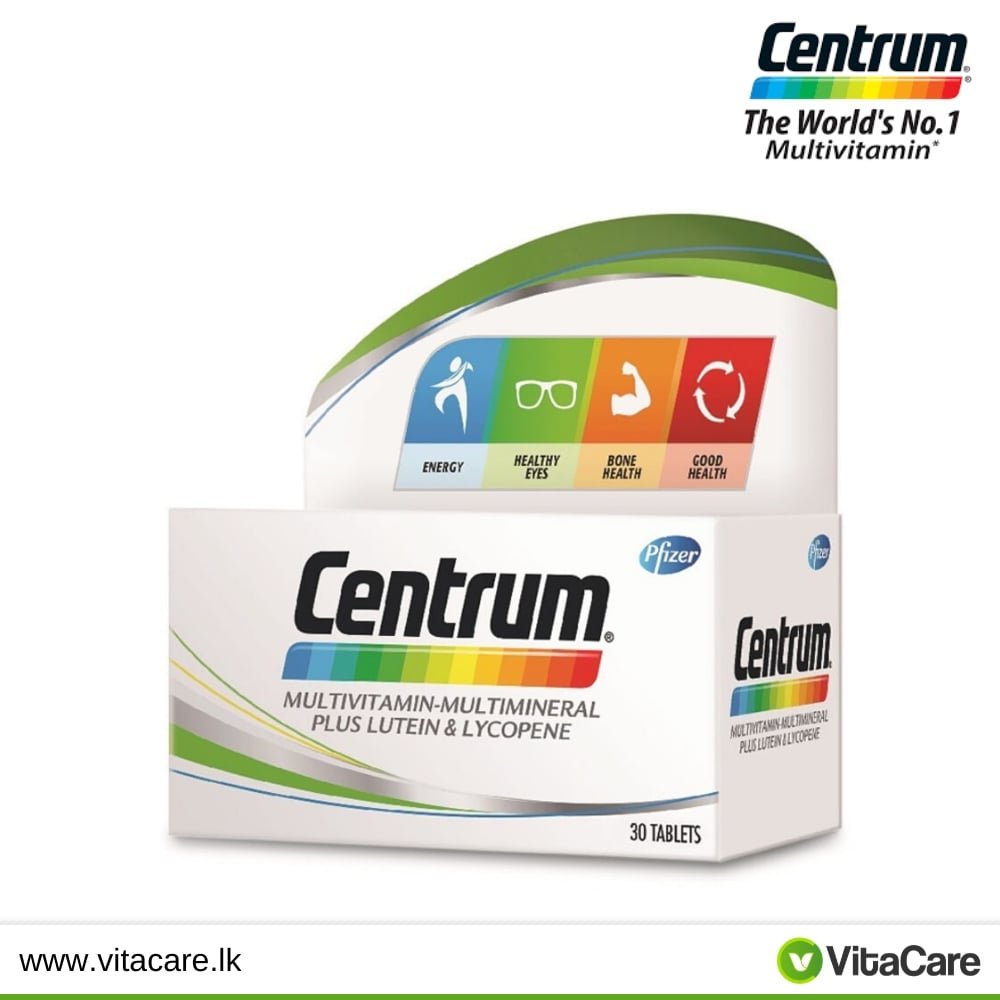 Centrum Multivitamin 30s SHOPEE MALL Sri Lanka Online Shopping