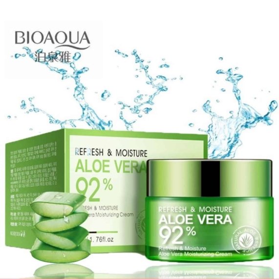 aloe vera face cream - BIOAQUA Aloe Vera Face Cream - Moisturize and Nourish Your Skin - SHOPEE MALL | Sri Lanka