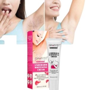 Underarm Whitening Cream - Qiansoto Underarm Whitening Cream | Brighten and Beautify 6 - SHOPEE MALL | Sri Lanka Qiansoto Underarm Whitening Cream | Brighten and Beautify - Image 3