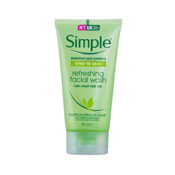 Facial Wash - SIMPLE Refreshing Facial Wash Gel - Kind to Skin with Vitamin Goodness - SHOPEE MALL | Sri Lanka
