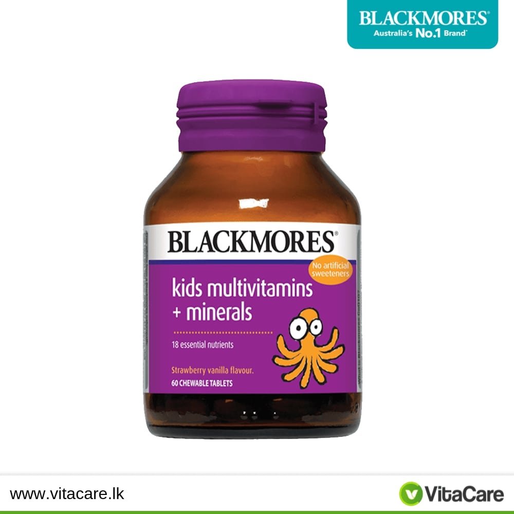 BLACKMORES Kids Multivitamins + Minerals 60s SHOPEE MALL Sri Lanka