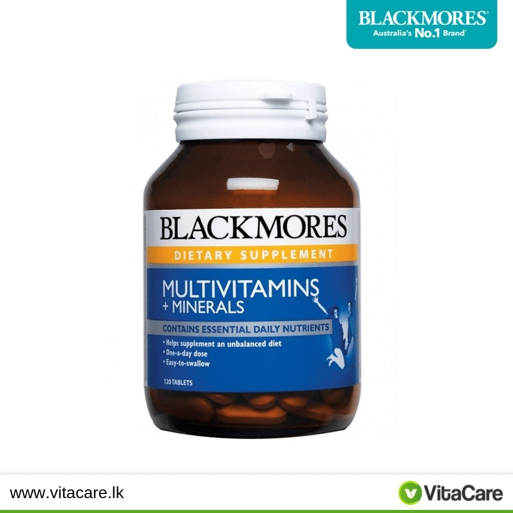 Blackmores Multivitamins + Minerals 120s SHOPEE MALL Sri Lanka
