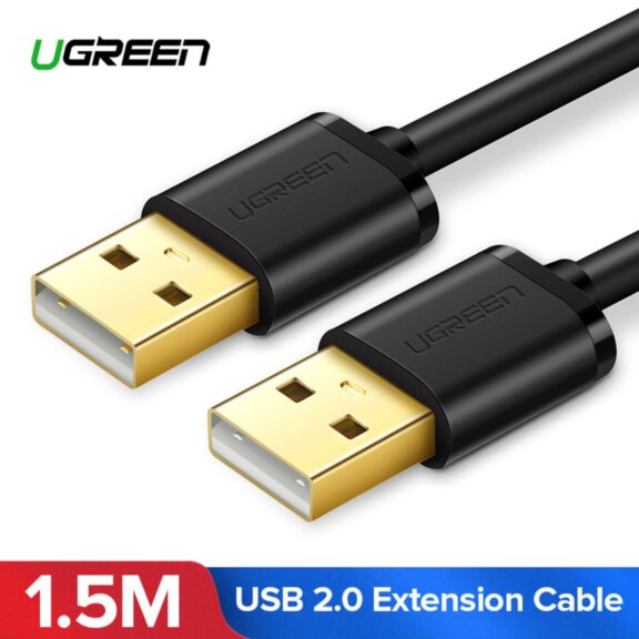 UGREEN 1.5meter USB to USB Cable Type A Male to Male USB 2.0 Extension Cable - SHOPEE MALL | Sri Lanka