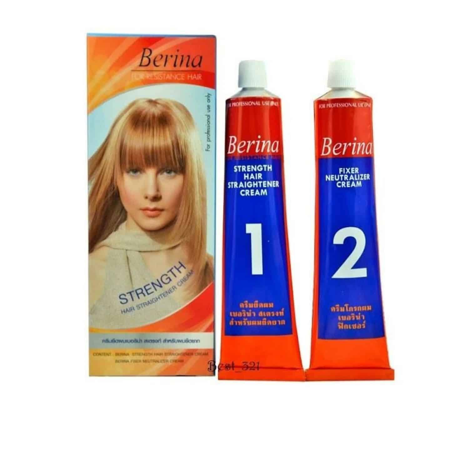 Berina Hair Straightener Cream SHOPEE MALL Sri Lanka Online Shopping