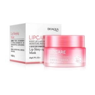 Pink Aloe Vera Soothing gel - BIOAQUA Strawberry Lip Care Balm Mask - SHOPEE MALL | Sri Lanka