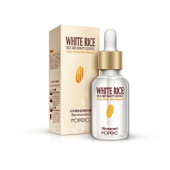 - ROREC White Rice Serum for Brighter Skin & Pores - 15ml - SHOPEE MALL | Sri Lanka