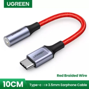 CAT 6 Ethernet - UGREEN type-c to 3.5mm jack earphone cable 3.5 AUX USB C audio adapter (0.1m) - SHOPEE MALL | Sri Lanka