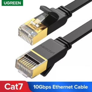 HDMI 4K - UGREEN 5 Meter Flat Ethernet Cable Cat7 RJ45 Network Patch Cable Flat 10 Gigabit 600Mhz - SHOPEE MALL | Sri Lanka