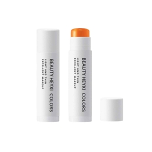 Mini Makeup Brush - Heyxi Beauty Colors Moisturizing Lip Balm Orange Red 5g - SHOPEE MALL | Sri Lanka
