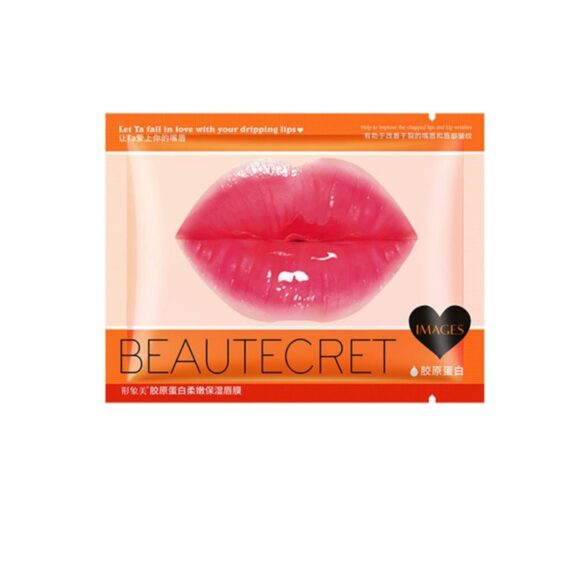 Collagen Lip Mask - Moisturizing Cherry Lip Mask 5Pcs | Hydrate and Nourish Lips - SHOPEE MALL | Sri Lanka