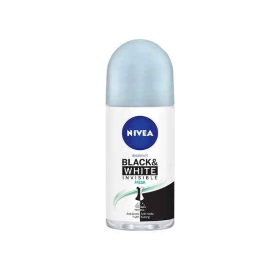 Whitening Beauty Cream - Nivea Black And White Invisible Fresh Deodorant 25ml - SHOPEE MALL | Sri Lanka