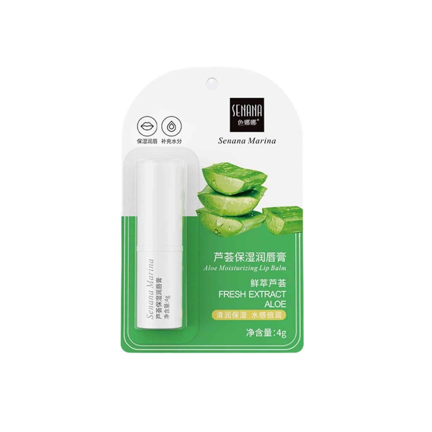 Hydrating Aloe Lip Balm 4g Fresh Extracts for Nourished Lips SHOPEE