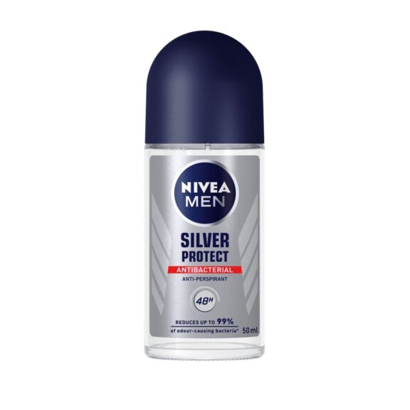 NIVEA MEN Silver Protect Anti Bacterial Deodorant 25ml - SHOPEE MALL | Sri Lanka
