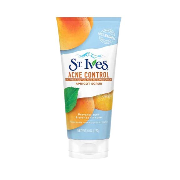St Ives Acne Control Apricot Scrub 170g - SHOPEE MALL | Sri Lanka