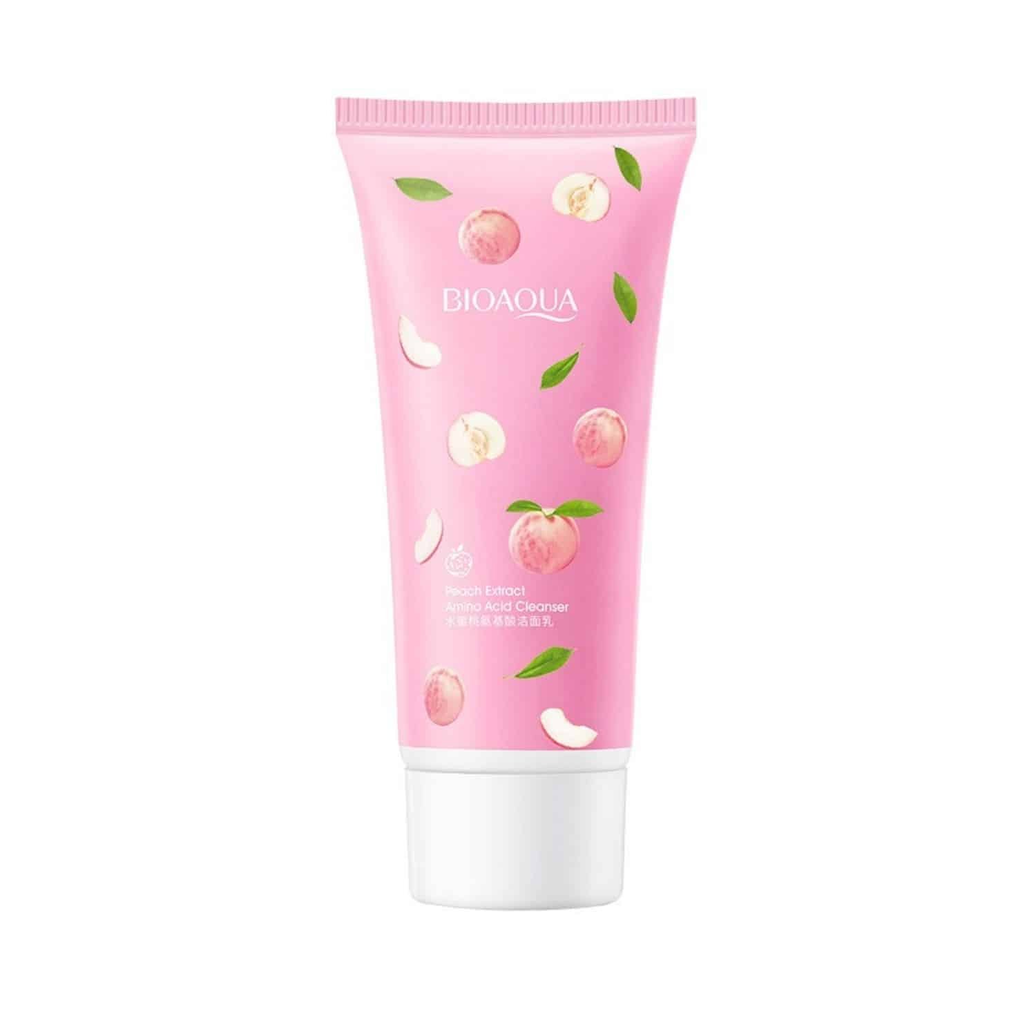 BIOAQUA Peach Extract Amino Acid Cleanser 100g SHOPEE MALL Sri