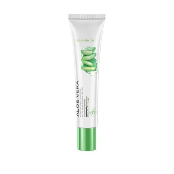 Protection Cream - BIOAQUA Moist & Smooth Aloe Vera Eye Cream | Hydrating & Firming | 20g - SHOPEE MALL | Sri Lanka
