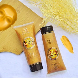 Brightening Vitamin C Cleanser - 24K Gold Mask with L-Glutathione | Anti-Aging and Rejuvenating | 220ml - SHOPEE MALL | Sri Lanka