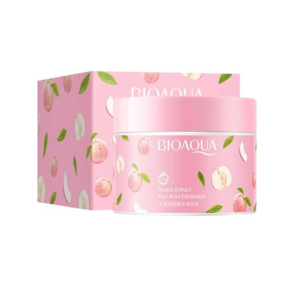Bioaqua peach gel - Bioaqua Peach Gel - Exfoliating Face Care with Fruit Extracts | 140g - SHOPEE MALL | Sri Lanka