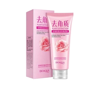 Pink Aloe Vera Soothing gel - BIOAQUA Rose Exfoliant Face Scrub - Moisturizing, Gentle, and Skin-Renewing - SHOPEE MALL | Sri Lanka