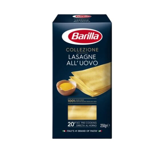 Barilla Lasagne All Uovo 250g - SHOPEE MALL | Sri Lanka