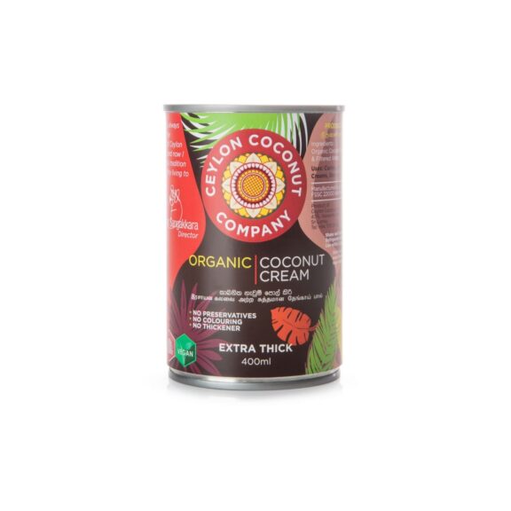 CEYLON COCONUT Organic Coconut Cream 400ml - SHOPEE MALL | Sri Lanka