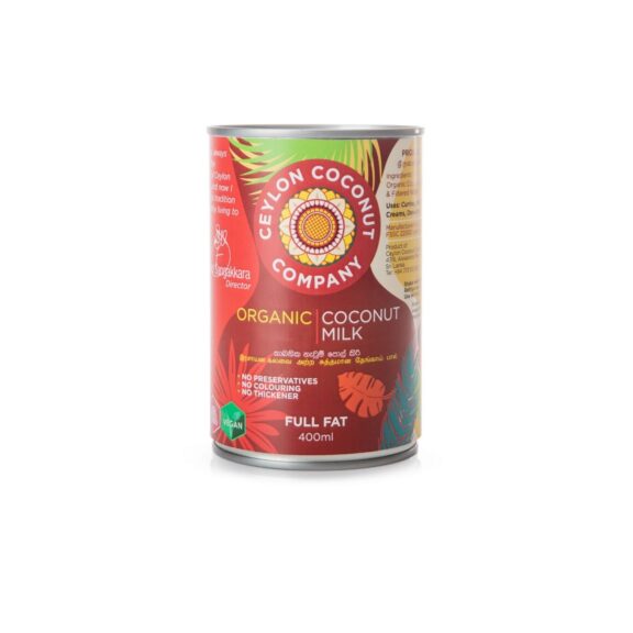 CEYLON COCONUT Organic Coconut Milk 400ml - SHOPEE MALL | Sri Lanka