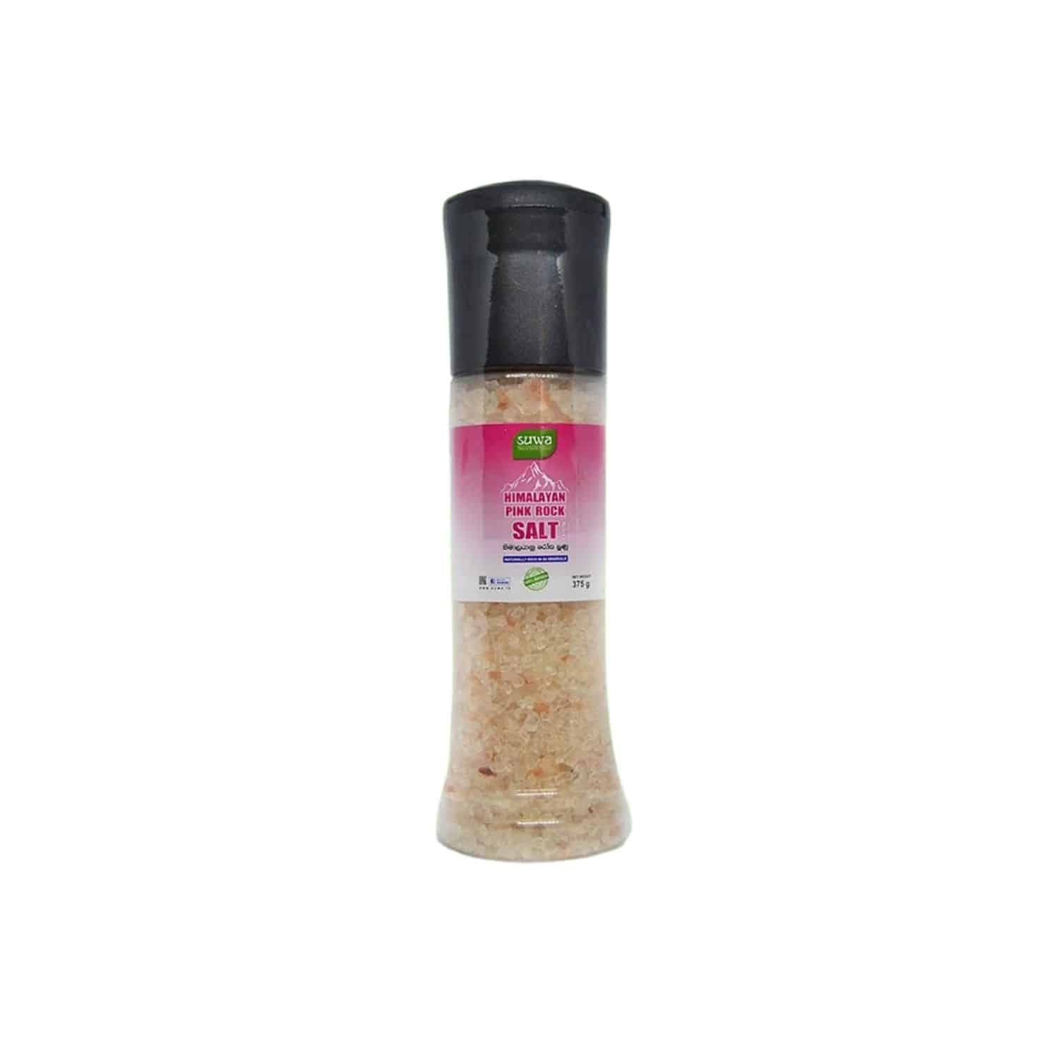 pink rock salt grinder 375g