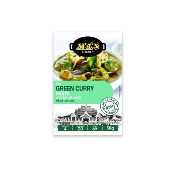 MA’S KITCHEN Thai Green Curry Paste - 60g - SHOPEE MALL | Sri Lanka