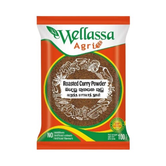 WELLASSA AGRI Roasted Curry Powder - 100g - SHOPEE MALL | Sri Lanka