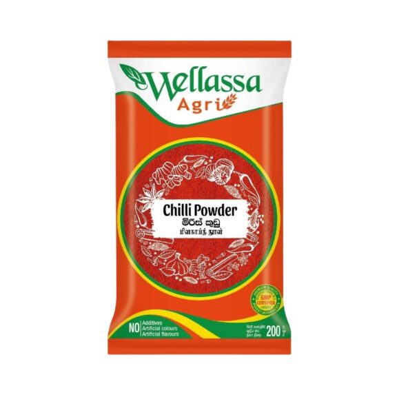 WELLASSA AGRI Chili Powder - 200g - SHOPEE MALL | Sri Lanka