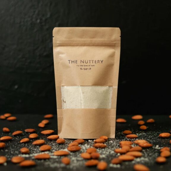 THE NUTTERY Almond Flour - 100g Reusable ziplock bag - SHOPEE MALL | Sri Lanka