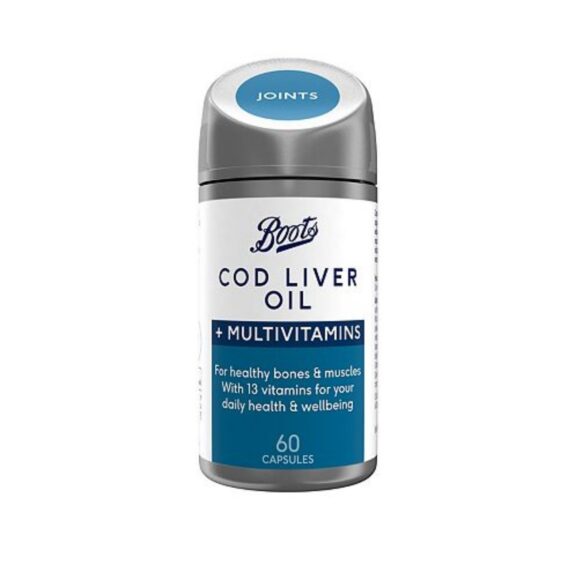 BOOTS Cod Liver Oil + Multivitamins 60s - SHOPEE MALL | Sri Lanka