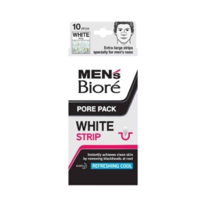 Oil Control face wash - MEN's BIORE Pore Pack White 10 Strips - SHOPEE MALL | Sri Lanka