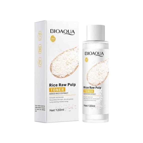 Rice Water Toner - BIOAQUA Rice Water Toner - Raw Pulp, Moisturizing, and Whitening - SHOPEE MALL | Sri Lanka